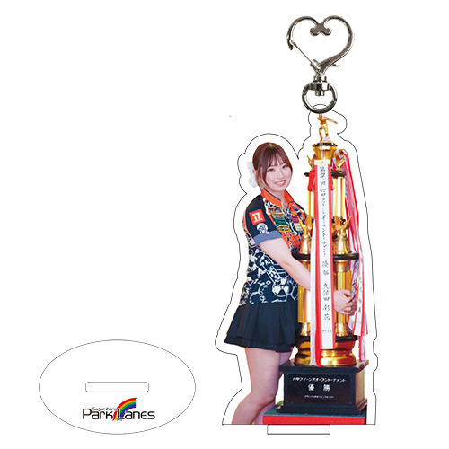 金子萌夏プロ優勝記念アクリルスタンドキーホルダー数量限定プレゼント